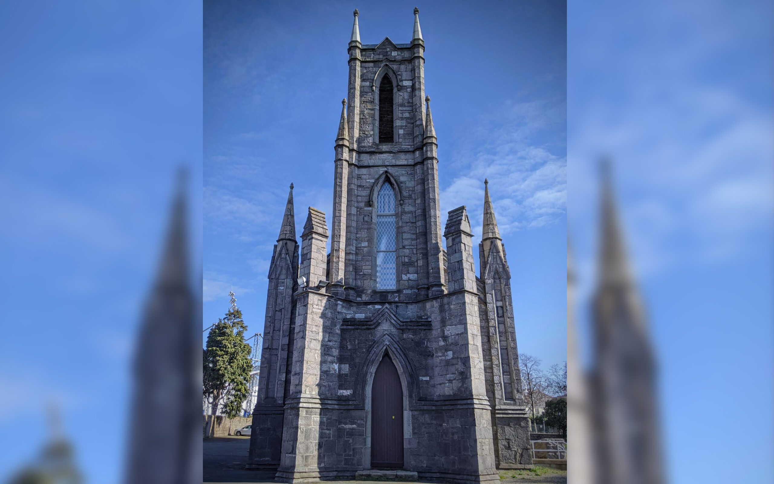 St Mary’s Church in Donnybrook, County Dublin featuring a war memorial dedicated to those fallen in WWI.