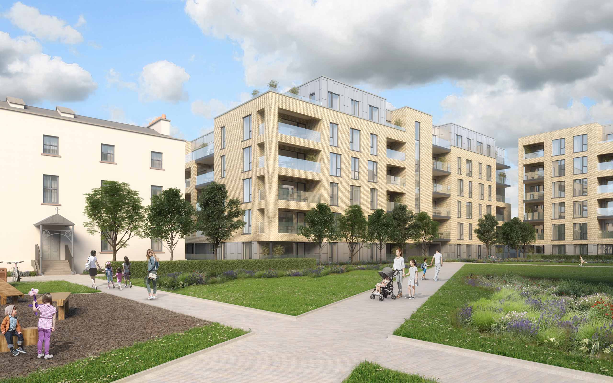 Harold’s Cross plans for 197 new homes 3D Design Bureau