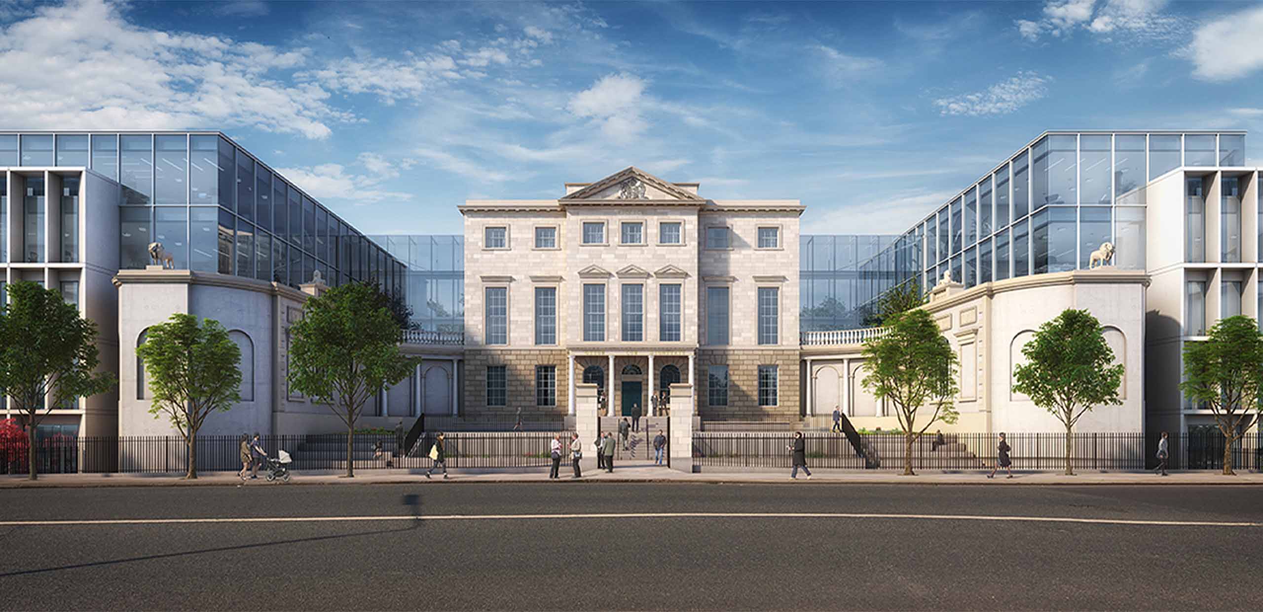 Aldborough House 30m Office Development 3D Design Bureau