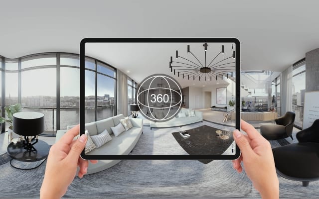 Off plans 360 virtual tour of Hanover Quay luxury apartments in Dublin 2.