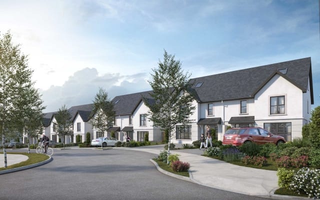 Architectural CGI of Newton View, Tramore, Waterford.