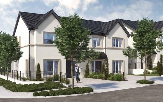 Architectural CGI of Housing Development in Ballinglanna, Glanmire