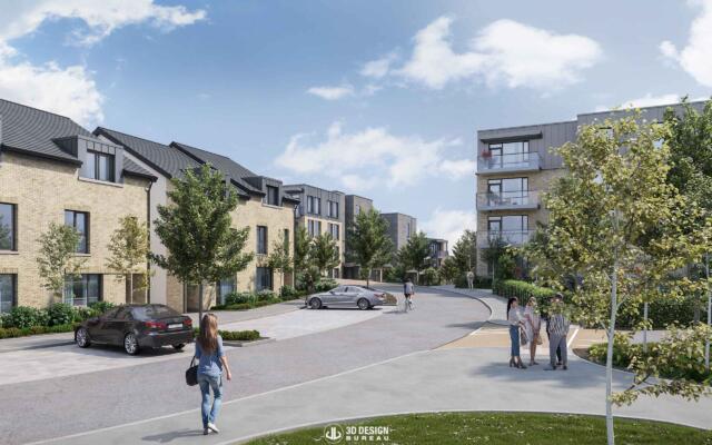 Computer generated imagery of the proposed development Dun Óir in south Dublin