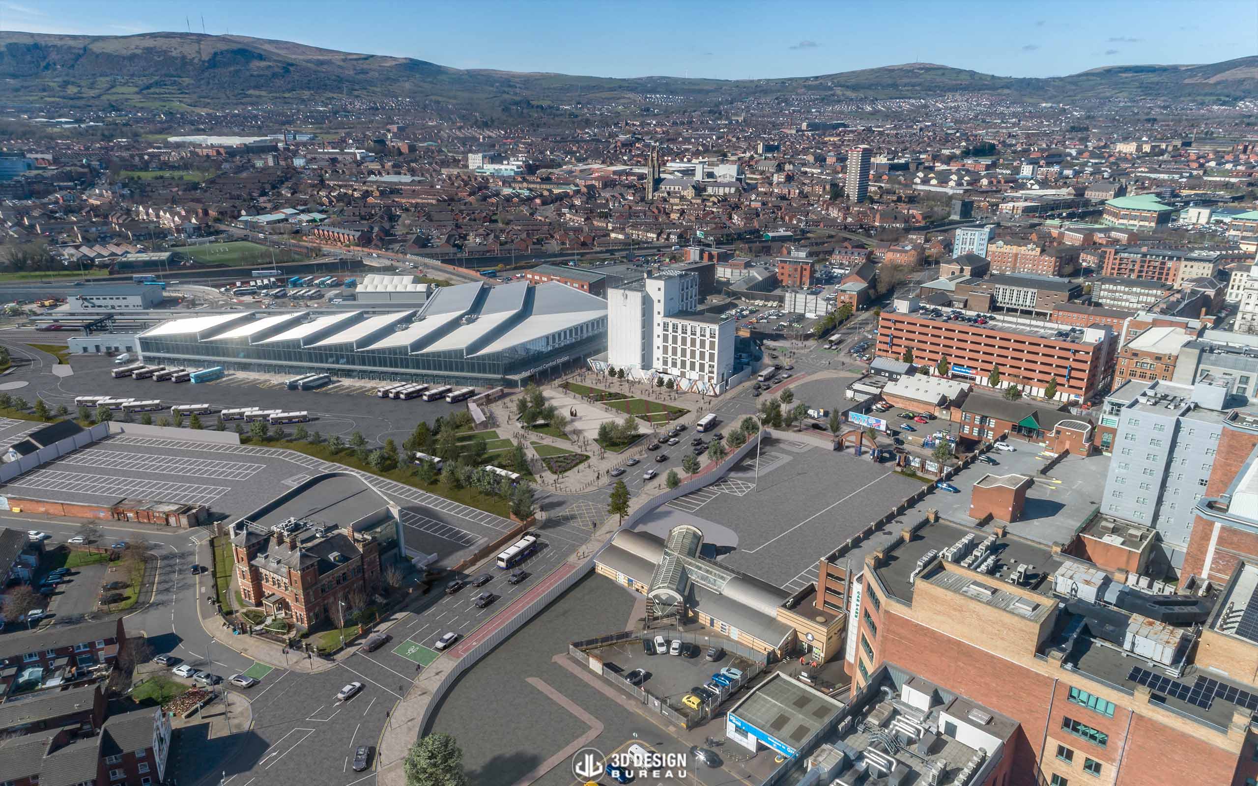 Belfast Grand Central Station
