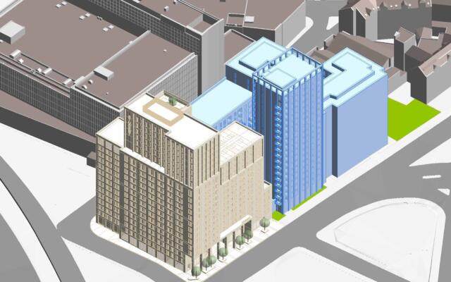 3D Model of the development created in Autodesk Revit