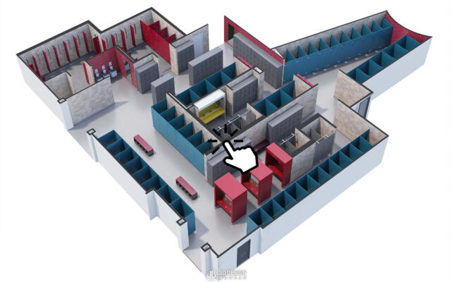 Computer generated 3D Plan of the proposed development