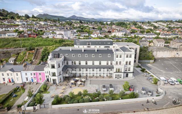 Verified View montage of the proposed development Bray Head Hotel in Bray for visual impact assessment(proposed)