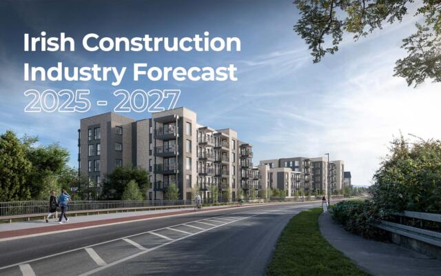 Cover for Irish construction industry forecast 2025-2027