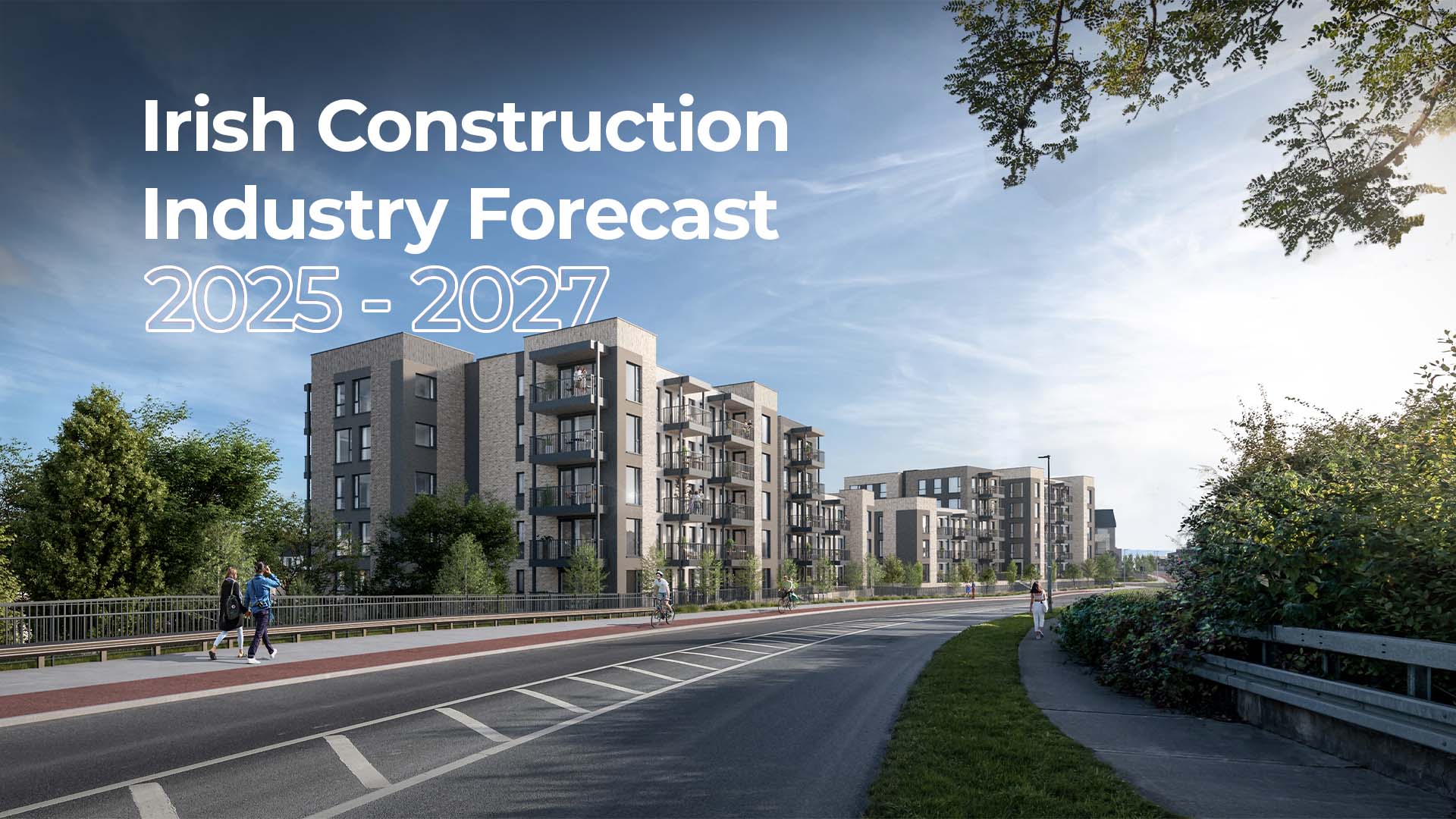 Cover for Irish construction industry forecast 2025-2027