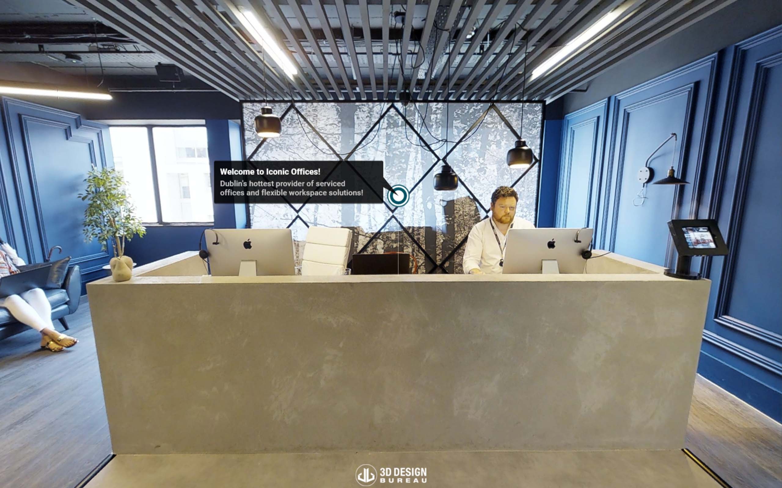 matterport virtual tour of iconic office