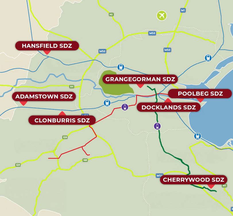 Dublin's Strategic Development Zones (SDZs)