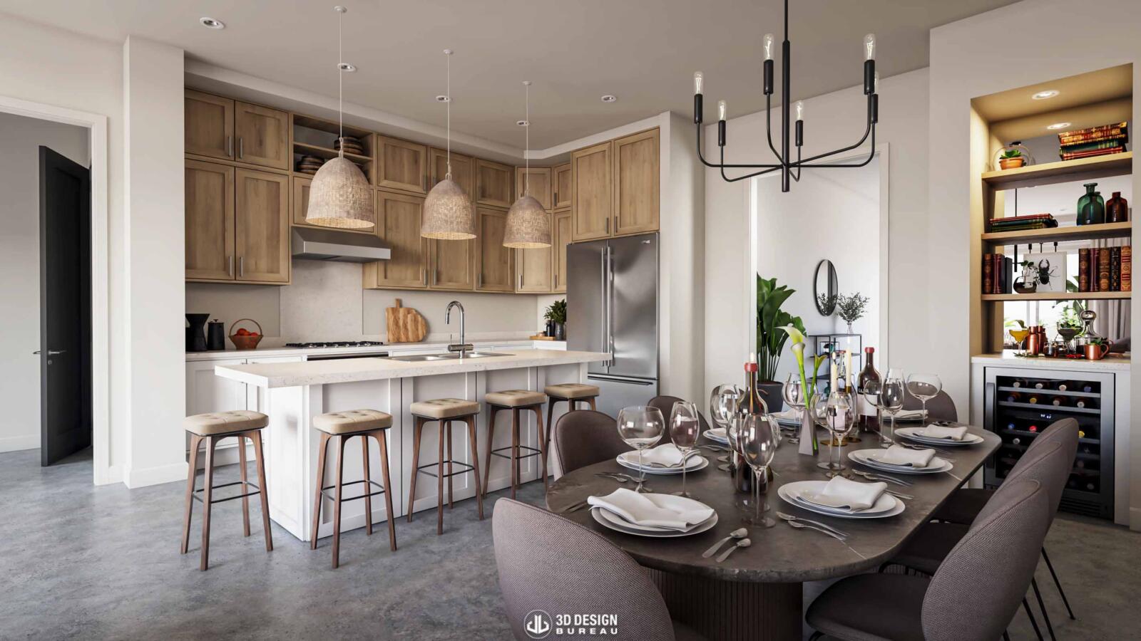3D Design Bureau: 3D Visualization for Property Marketing