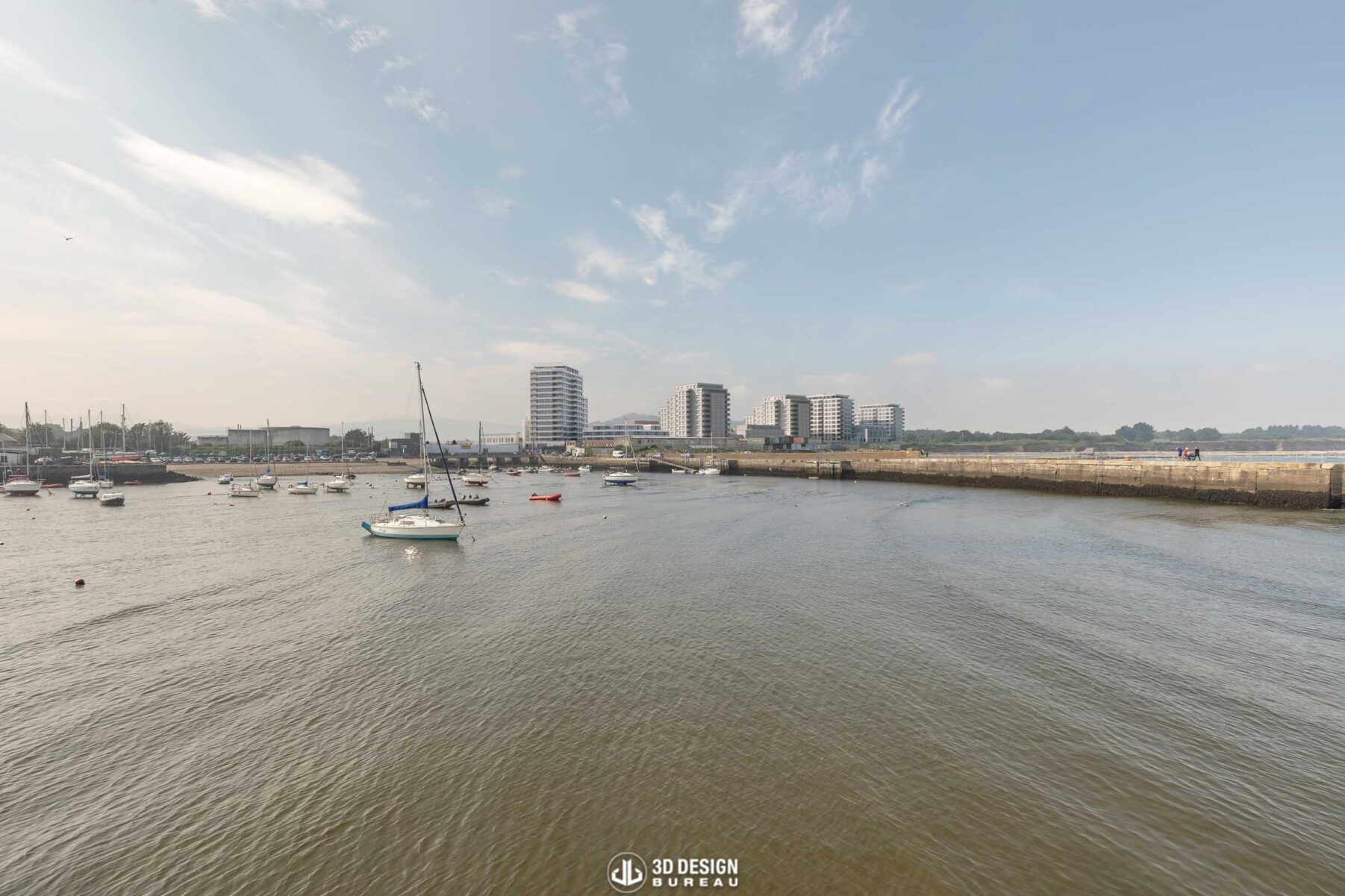Verified View Montage of Sea Gardens Phase 1 Block A residential development in Bray, Co. Dublin