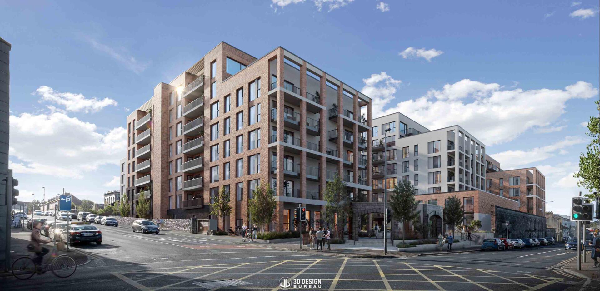 Computer generated imager of the proposed development in Limerick