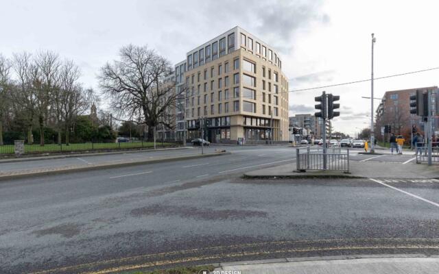 Proposed state verified view montage of the development in Santry, Dublin