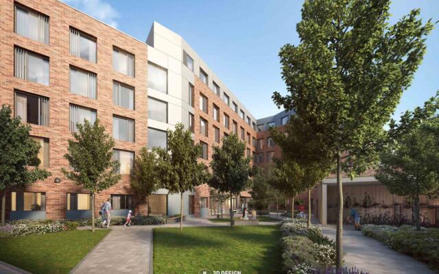 Goatstown Road Student Accommodation — architectural CGI by 3D Design Bureau