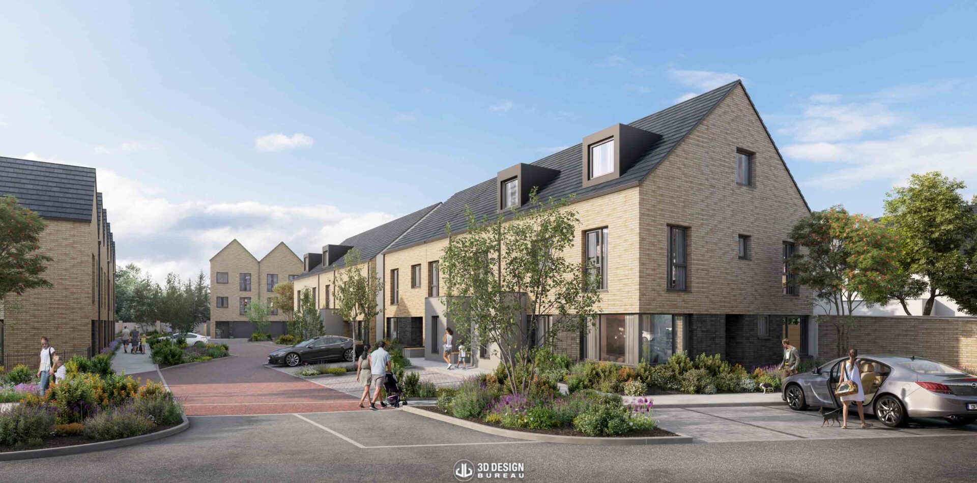 Computer generated imagery of Mabestown Wood homes go on sale as works progress near Malahide