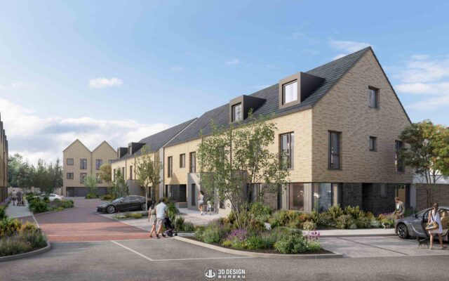 Computer generated imagery of Mabestown Wood homes go on sale as works progress near Malahide