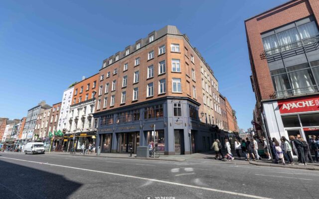 Verified View Montage of Shamrock Chambers hotel conversion on Dame Street, Dublin