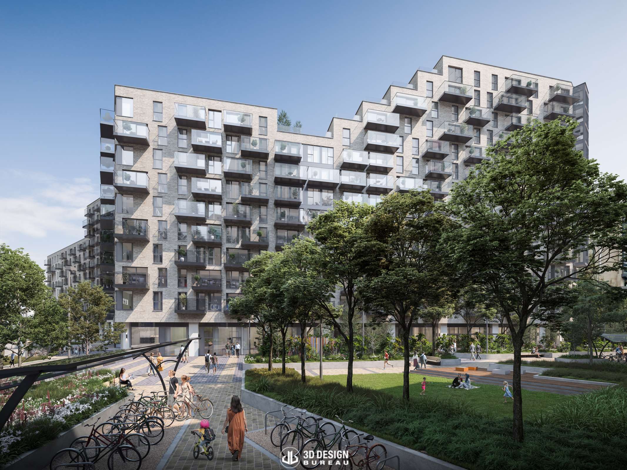 Exchange Square Apartments, Seven Mills