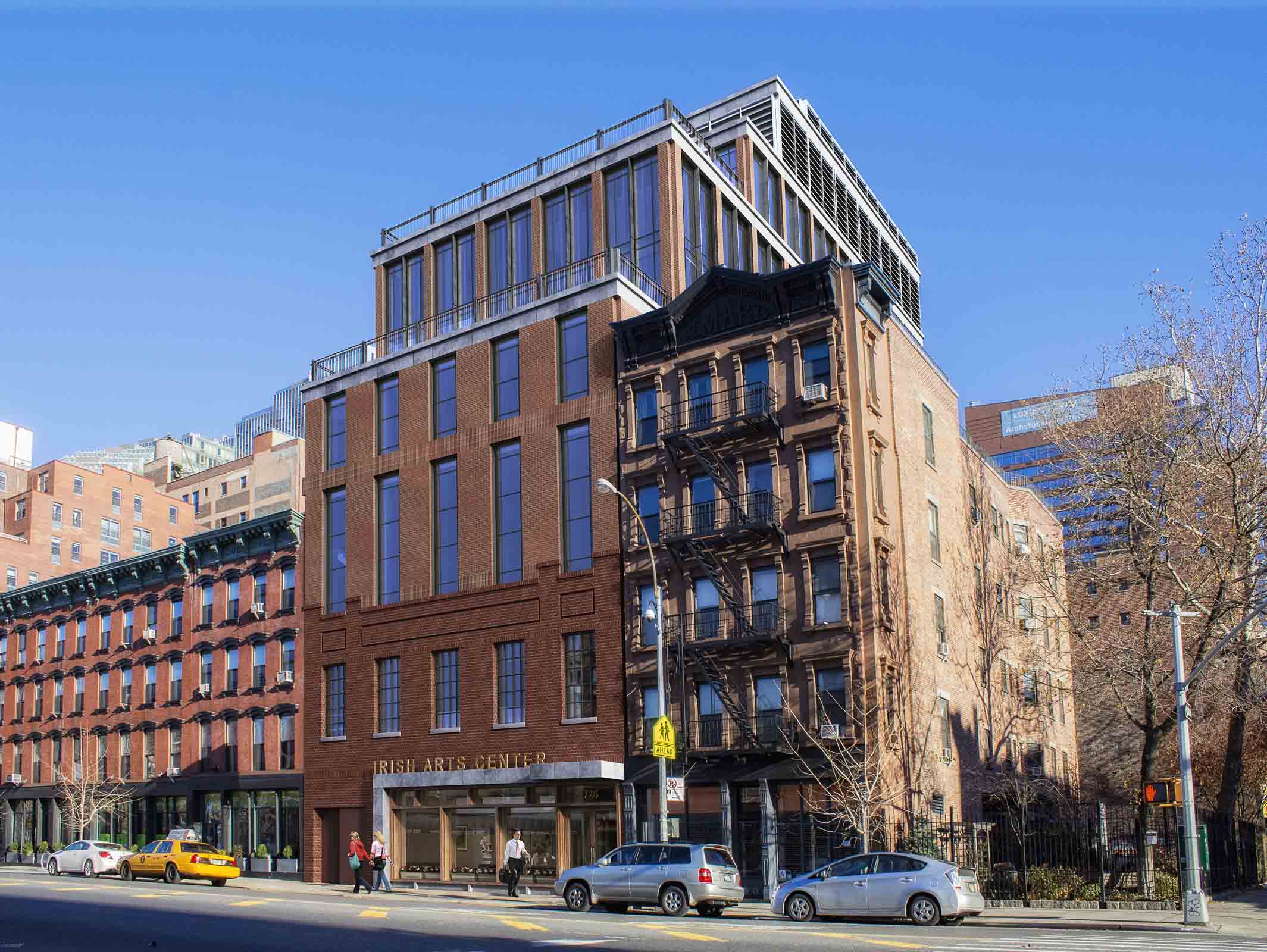 Architectural computer generated imagery of the development in the United States