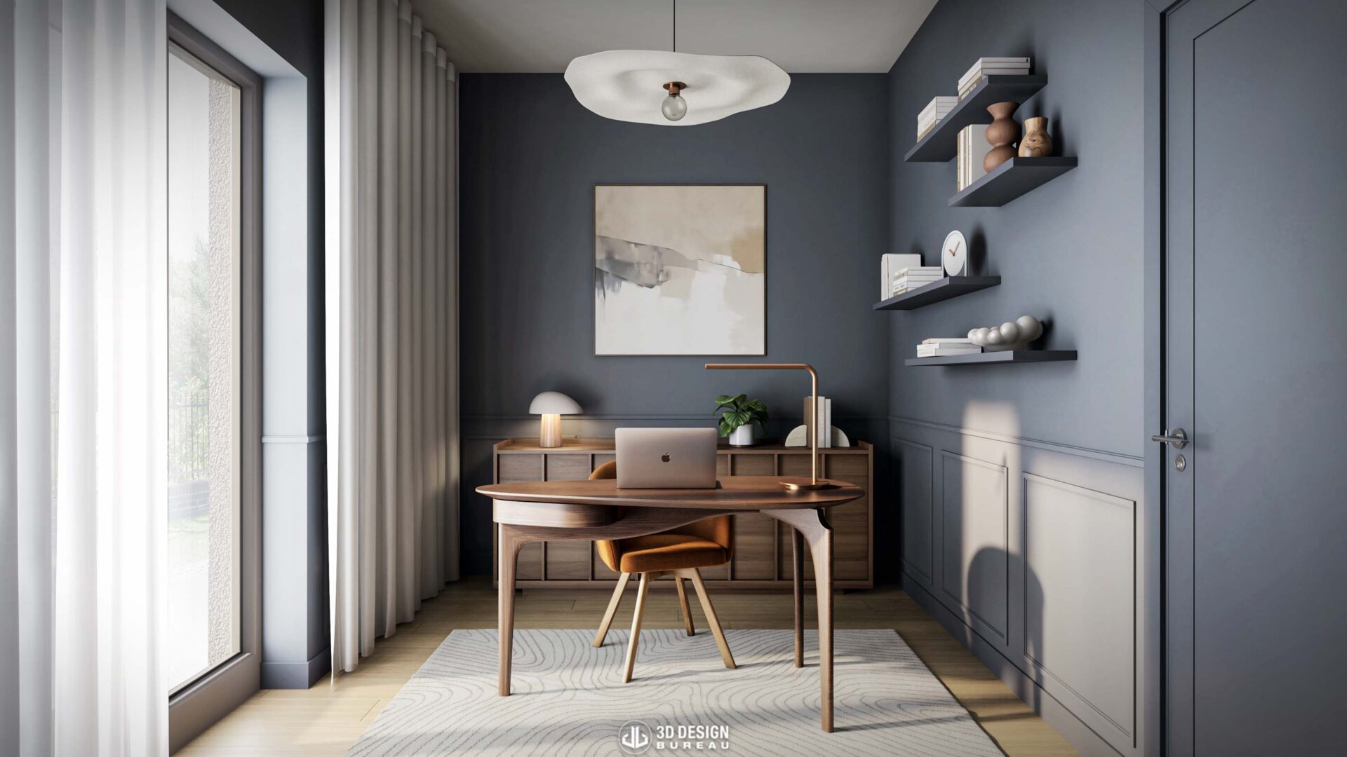 Oakmount interior CGI by 3D Design Bureau